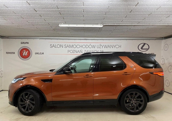 Land Rover Discovery cena 134900 przebieg: 105442, rok produkcji 2017 z Poznań małe 254